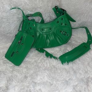 Studded crossbody bag